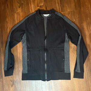 Calvin Klein body fit crew neck zip up sweater